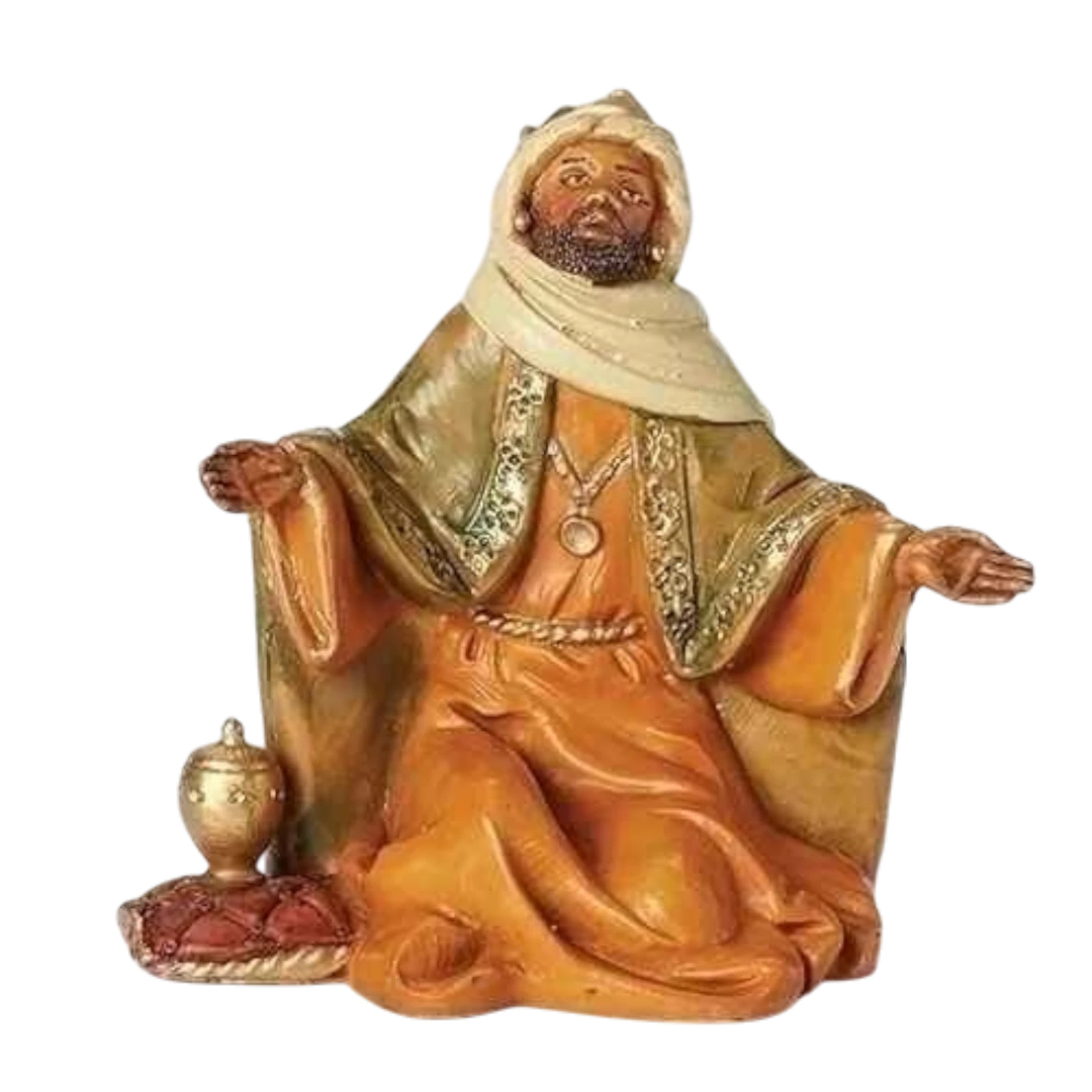 King Balthazar Nativity Figurine - 5 Inch Scale - Image 2