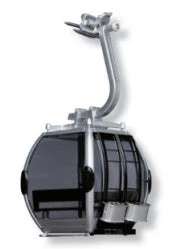 Ski Lift Cabin - Yellow/Black - 1:32 Scale - Image 4