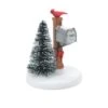 Department 56 Cardinal Christmas Mailbox