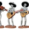 Lemax Skeleton Mariachi Band - 3 Piece Set