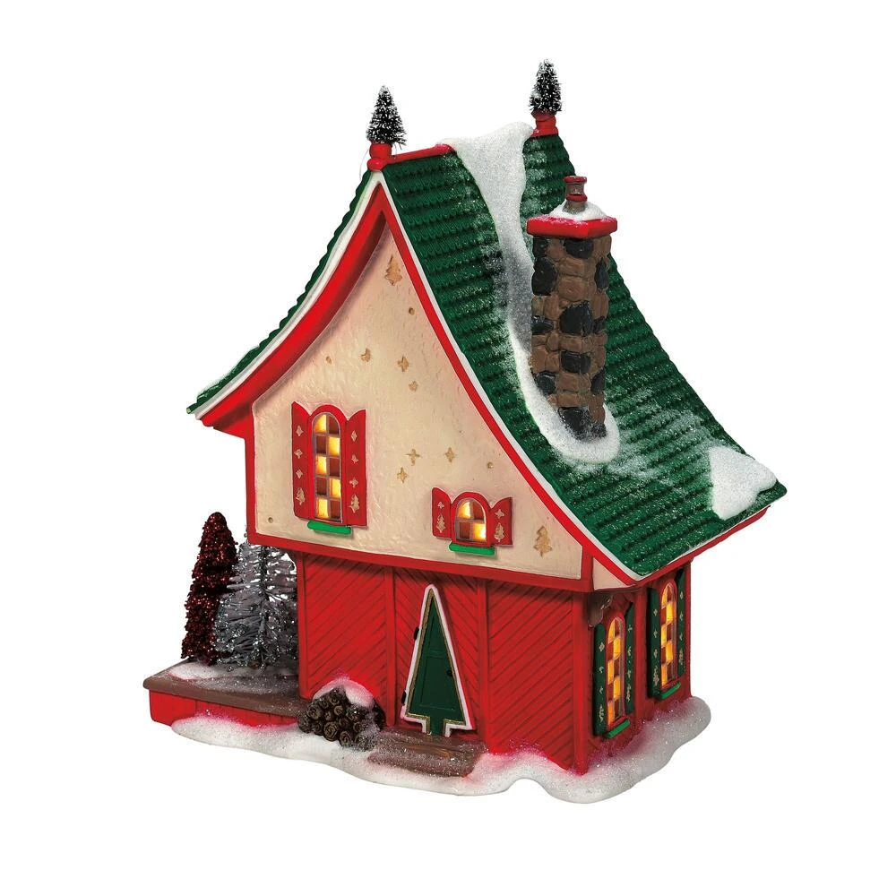Department 56 North Pole Sisal Tree Factory