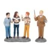 Department 56 Professor Slughorn And The Trio - 2 Piece Set