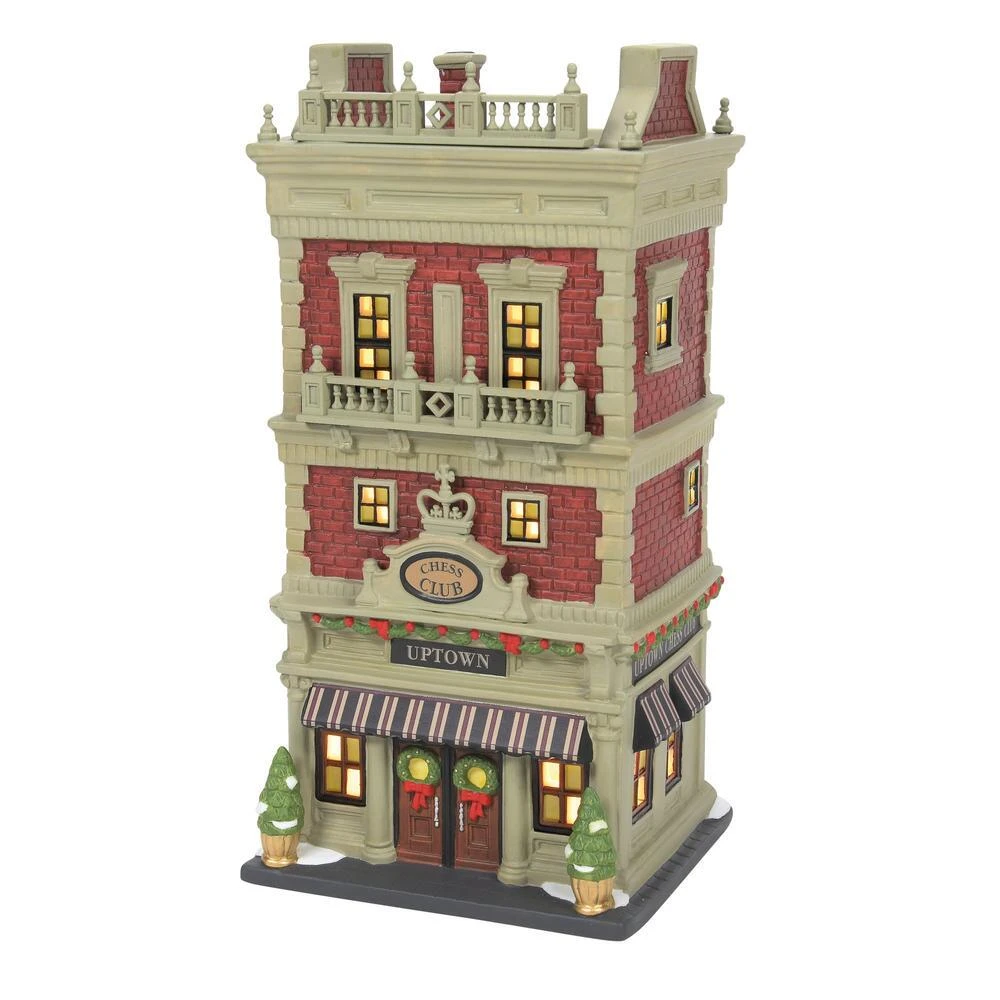 Department 56 Uptown Chess Club - Image 2
