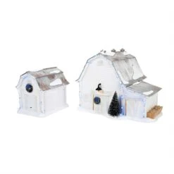 Department 56 Graceland Stables - 2 Piece Set