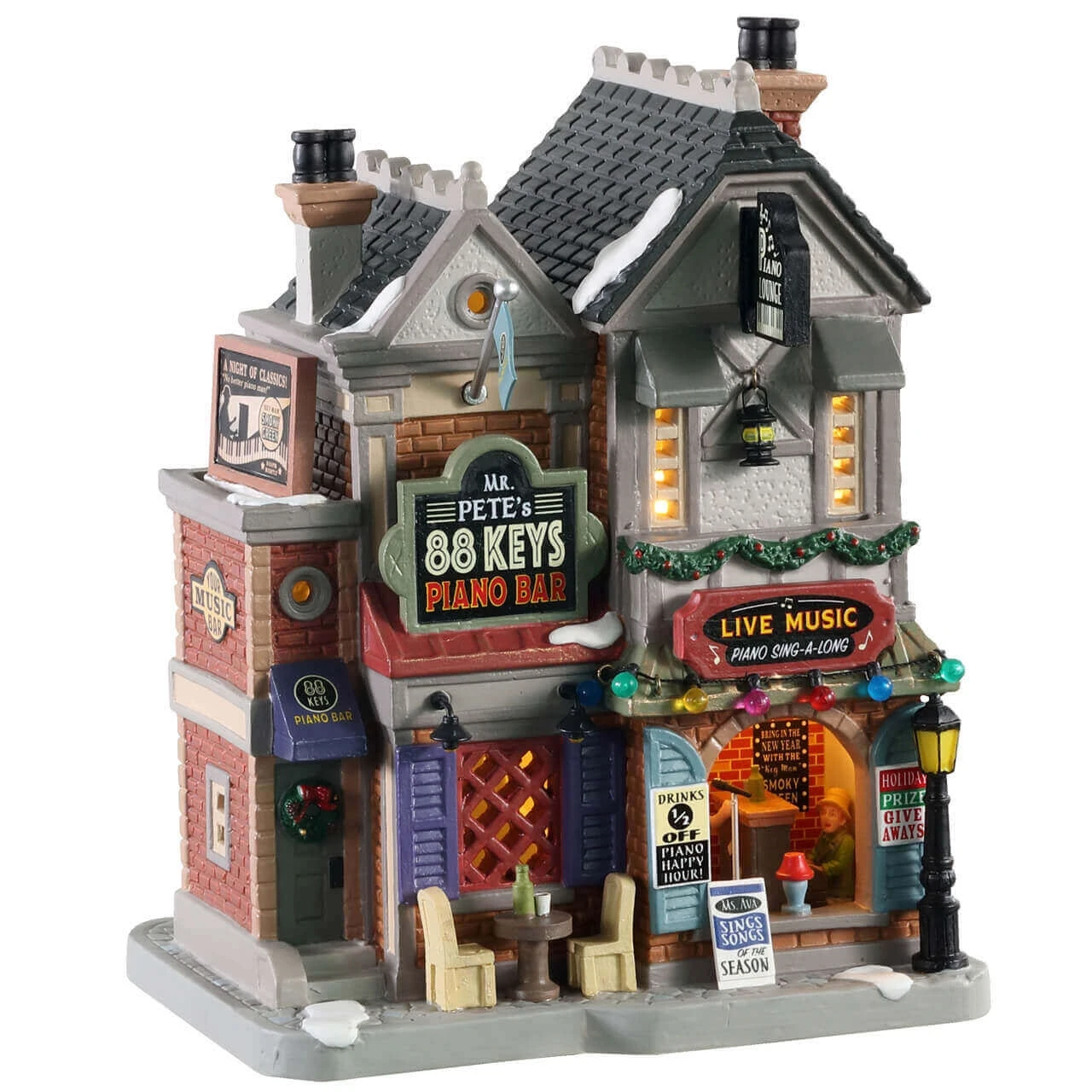 Lemax Mr. Pete's 88 Keys Piano Bar