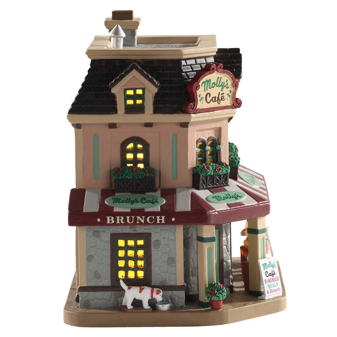 Lemax Molly's Corner Cafe - Image 2