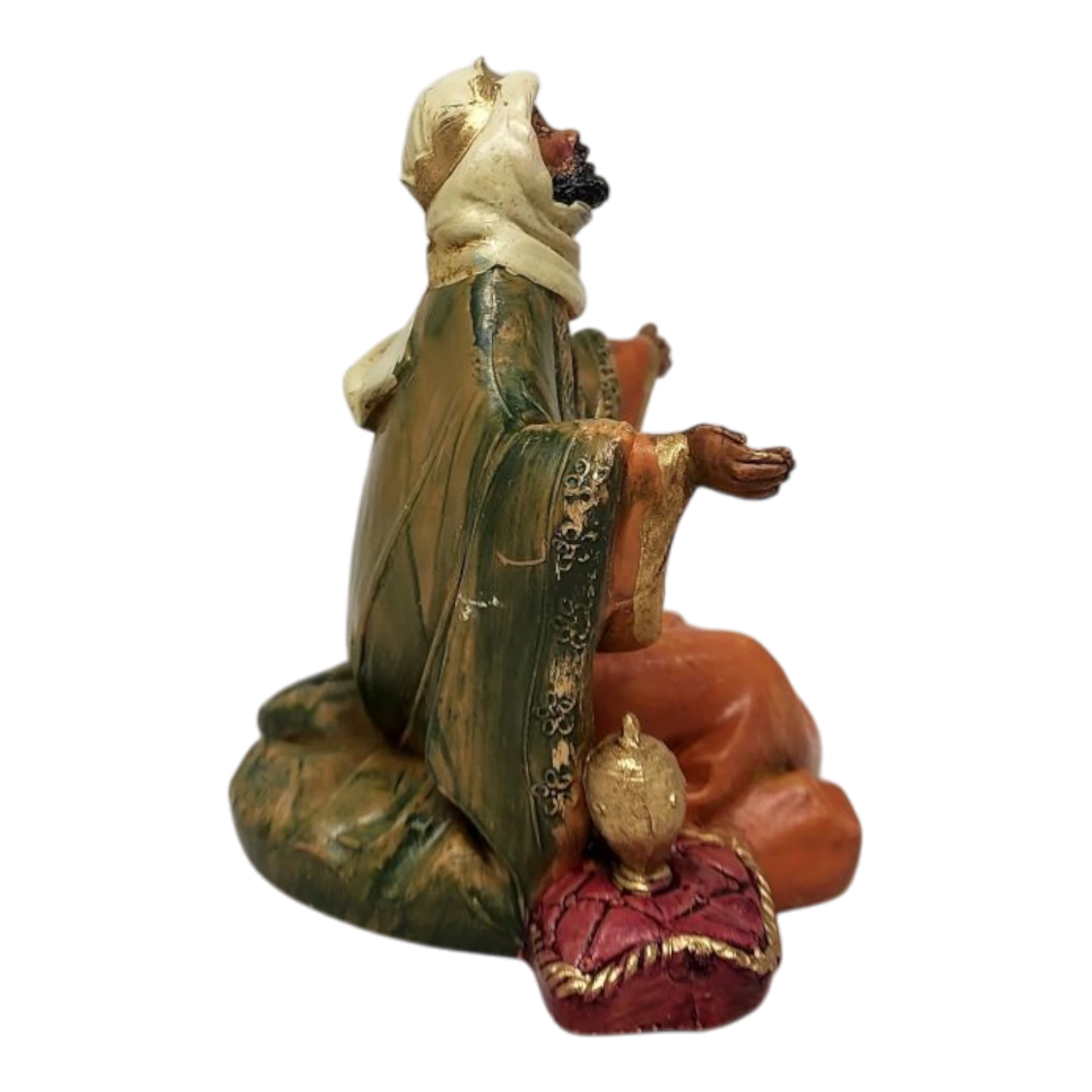 King Balthazar Nativity Figurine - 5 Inch Scale - Image 5
