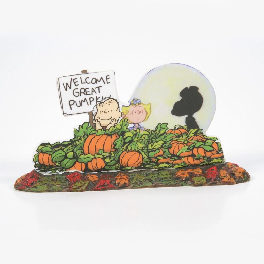 Department 56 Trick Or Treat Lane - Peanuts - 4 Piece Set - Image 4