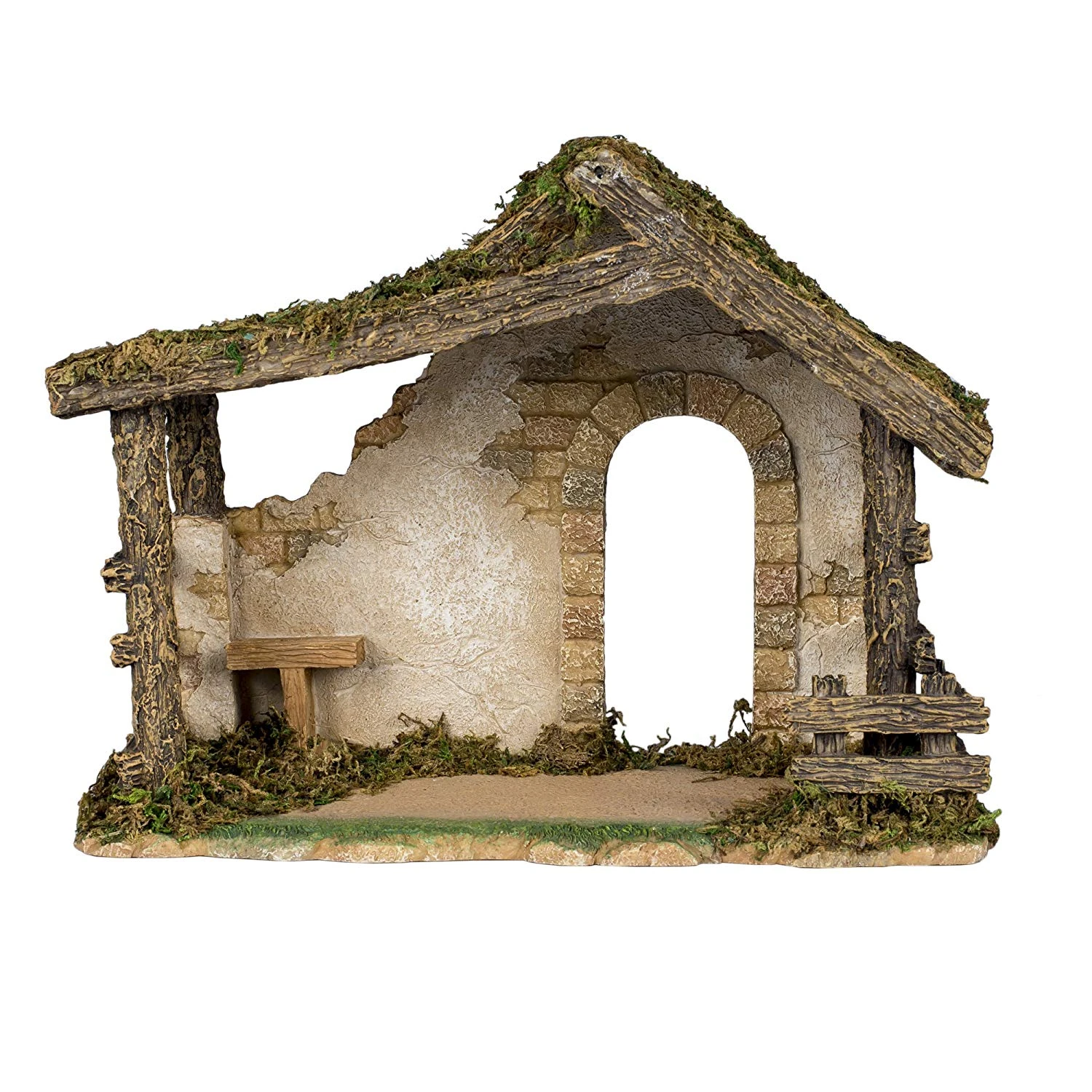 Figure Set With Stable - Fontanini - 5" Scale - Image 6