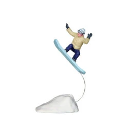 Lemax Phat Air - Snowboarder Figurine