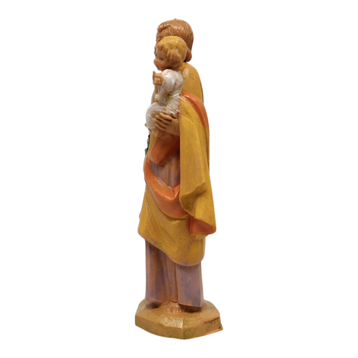St Joseph With Child Nativity Figurine - 5 Inch Scale - Image 4