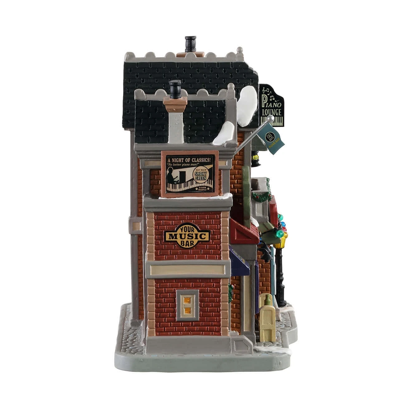 Lemax Mr. Pete's 88 Keys Piano Bar - Image 3