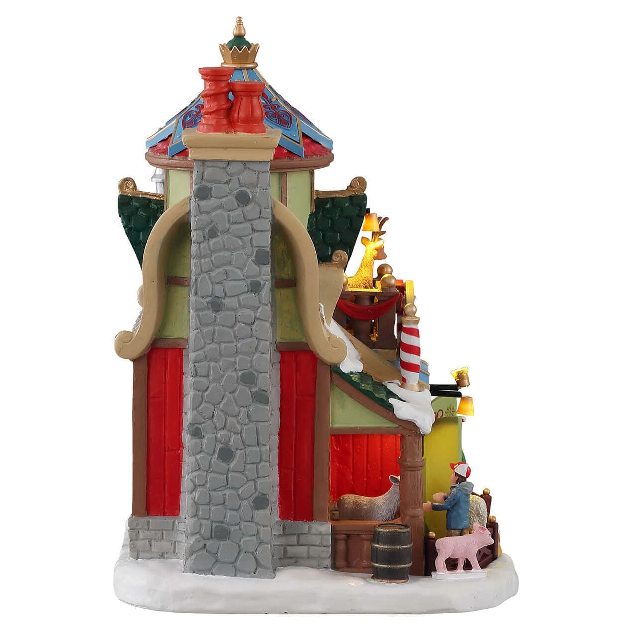 Lemax Santa's Petting Zoo - Image 2