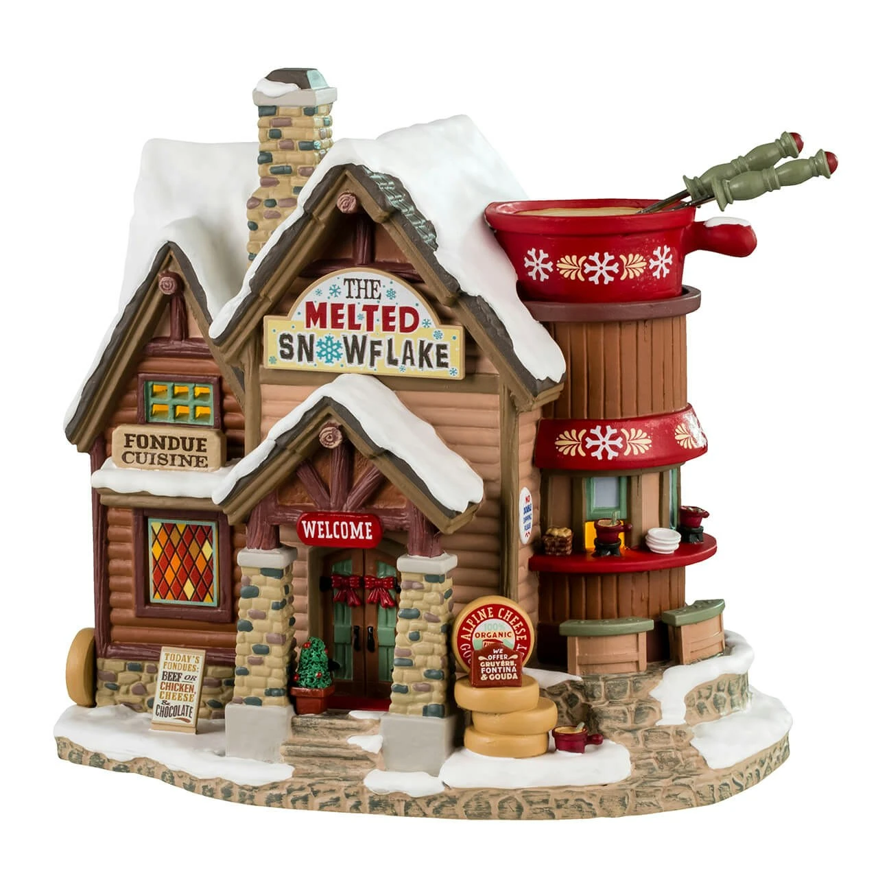 Lemax The Melted Snowflake Cafe