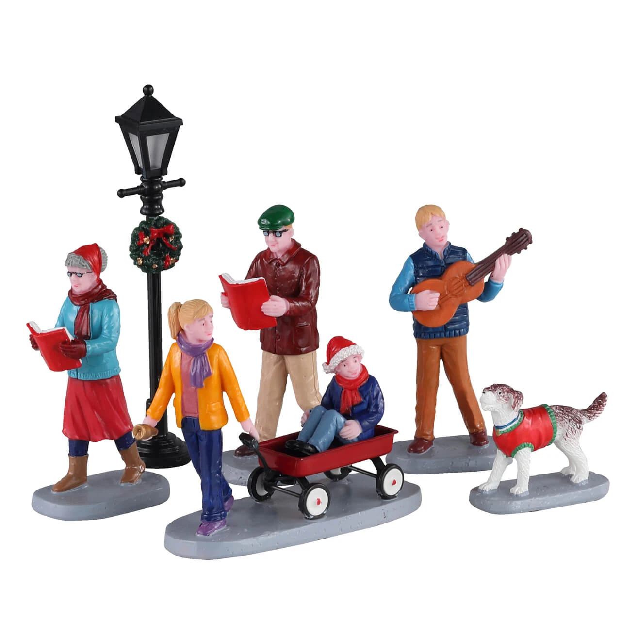 Lemax Merry Song Carolers - 6 Piece Set - Image 2