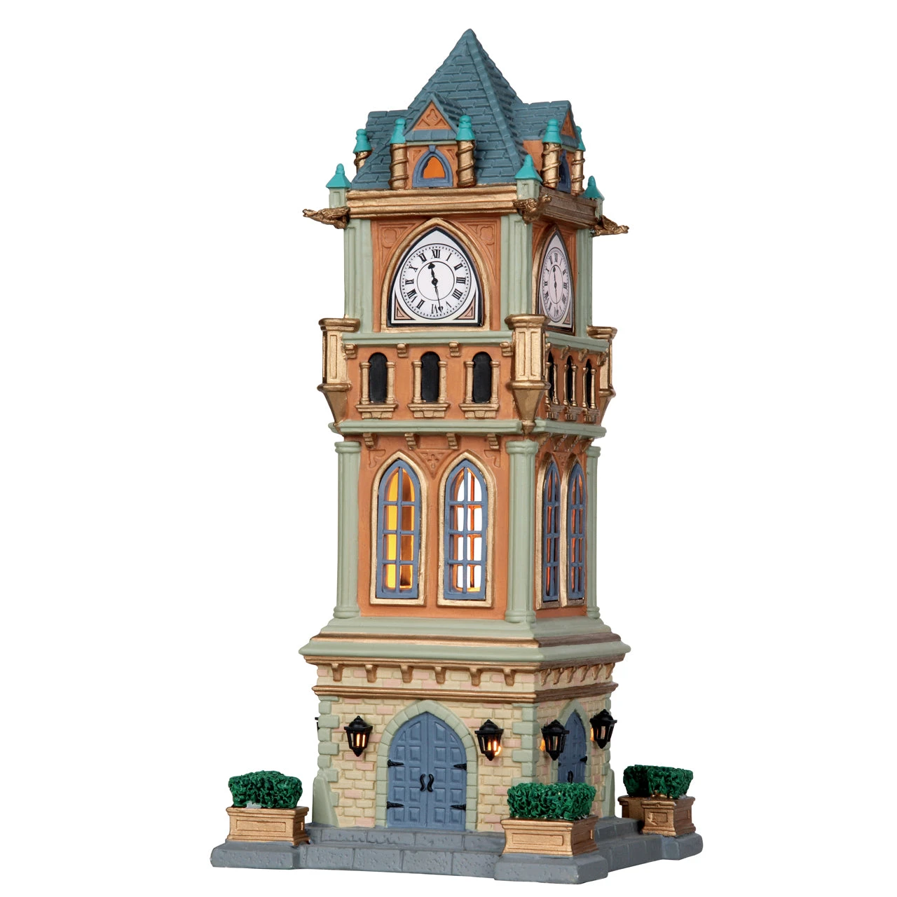 Lemax The Municipal Clock Tower - Image 2